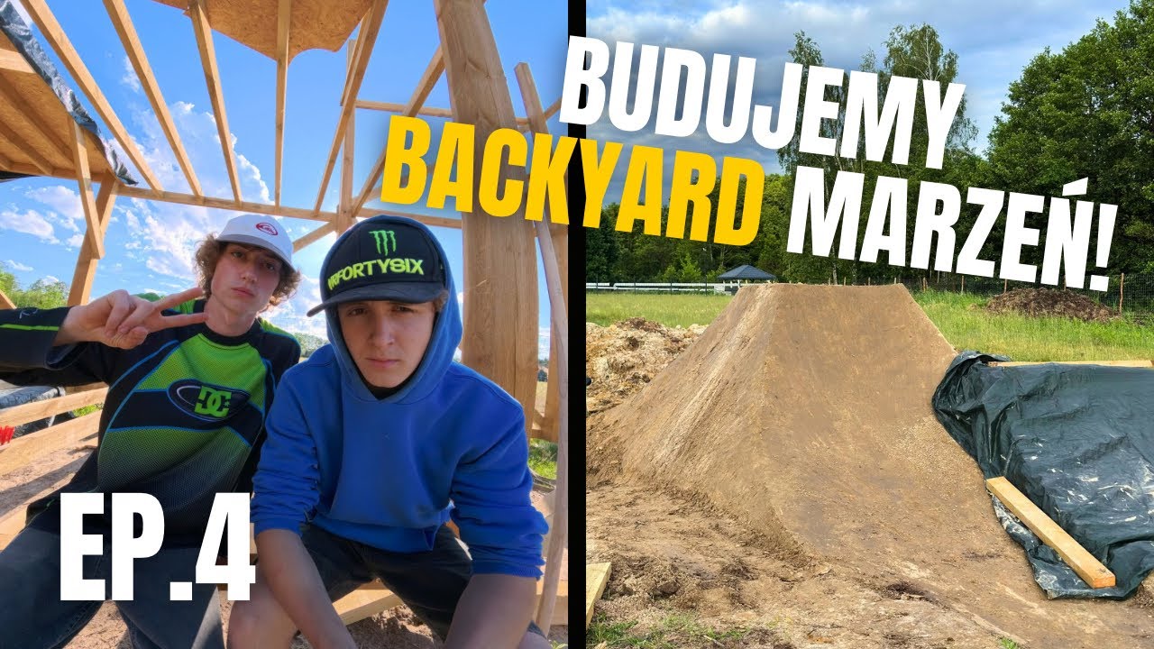 CZY TA HOPA JEST IDELANA? | BUDUJEMY BACKYARD MARZEŃ ODC.4