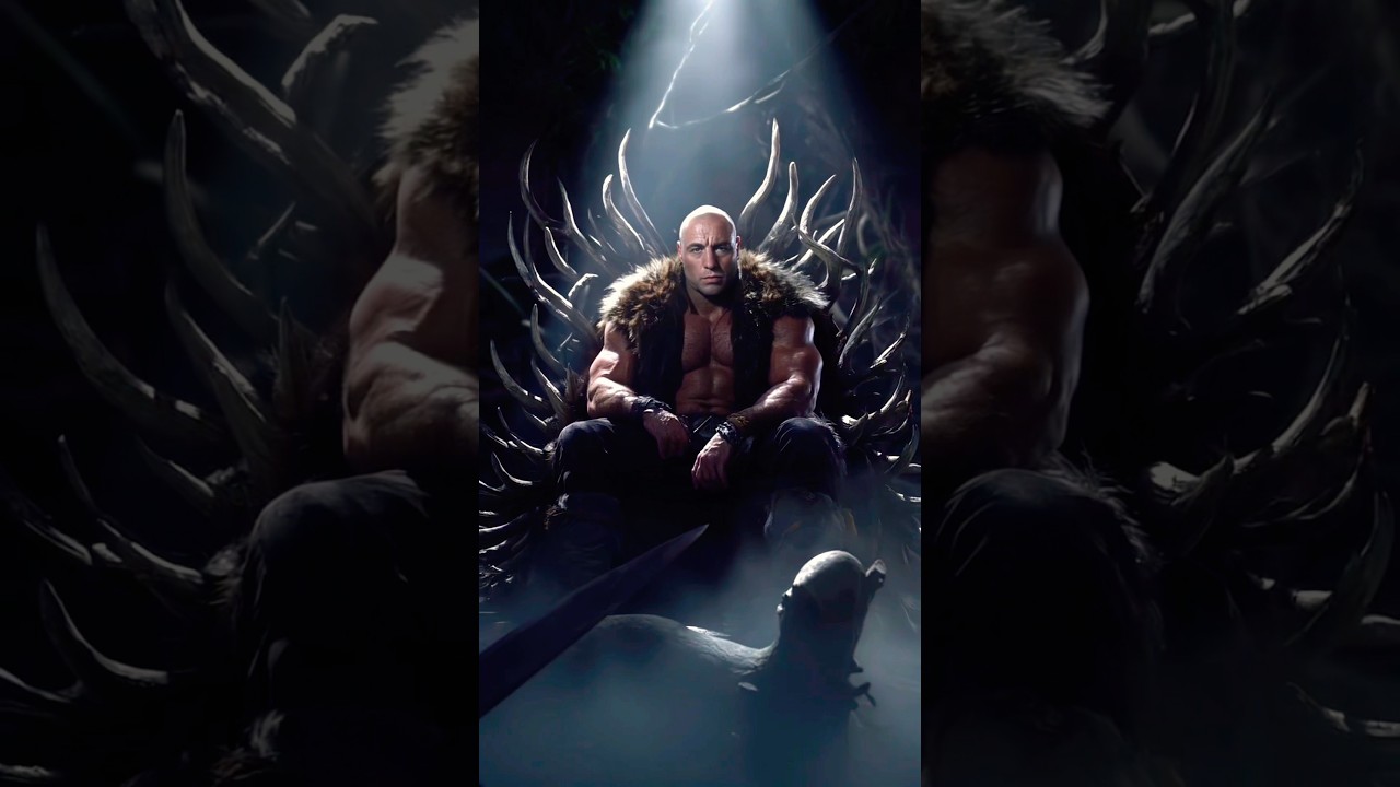 Joe Rogan Reimagined as Kraven the Hunter 🧠🔥 [AI-Generated Fan Art]