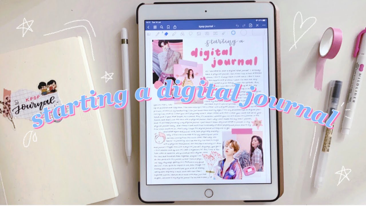 starting a digital kpop journal ✧･ﾟ: *