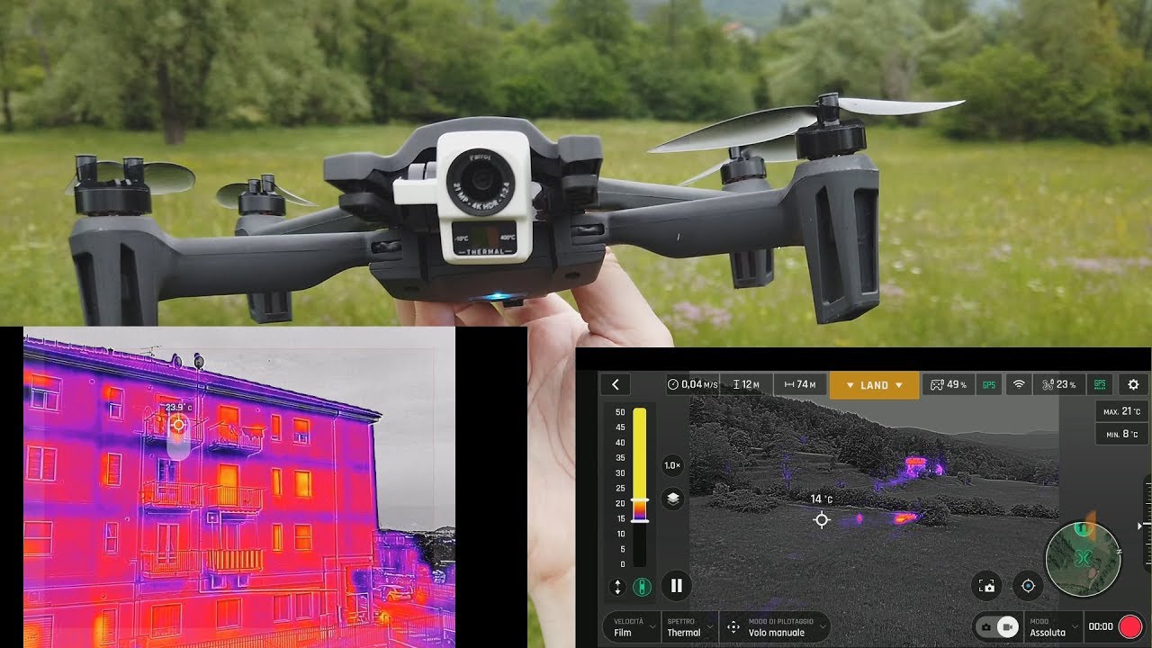 Parrot Anafi Thermal è un drone utile per la ricerca e soccorso?