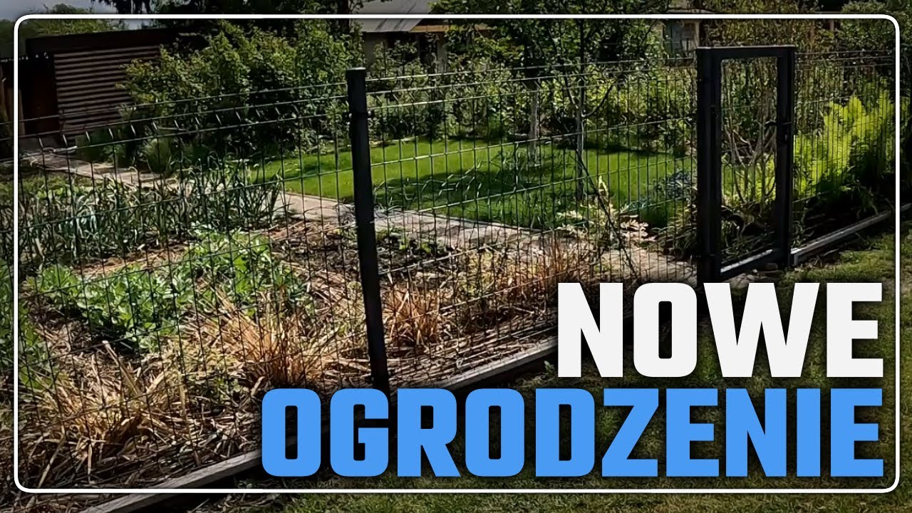 NOWE OGRODZENIE NA DZIAŁKĘ R.O.D - podmurówka oraz montaż paneli