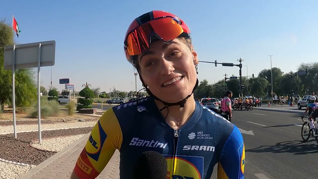 UAE Tour Women, Stage 2 - Reactions: Clara Copponi (Lidl - Trek)