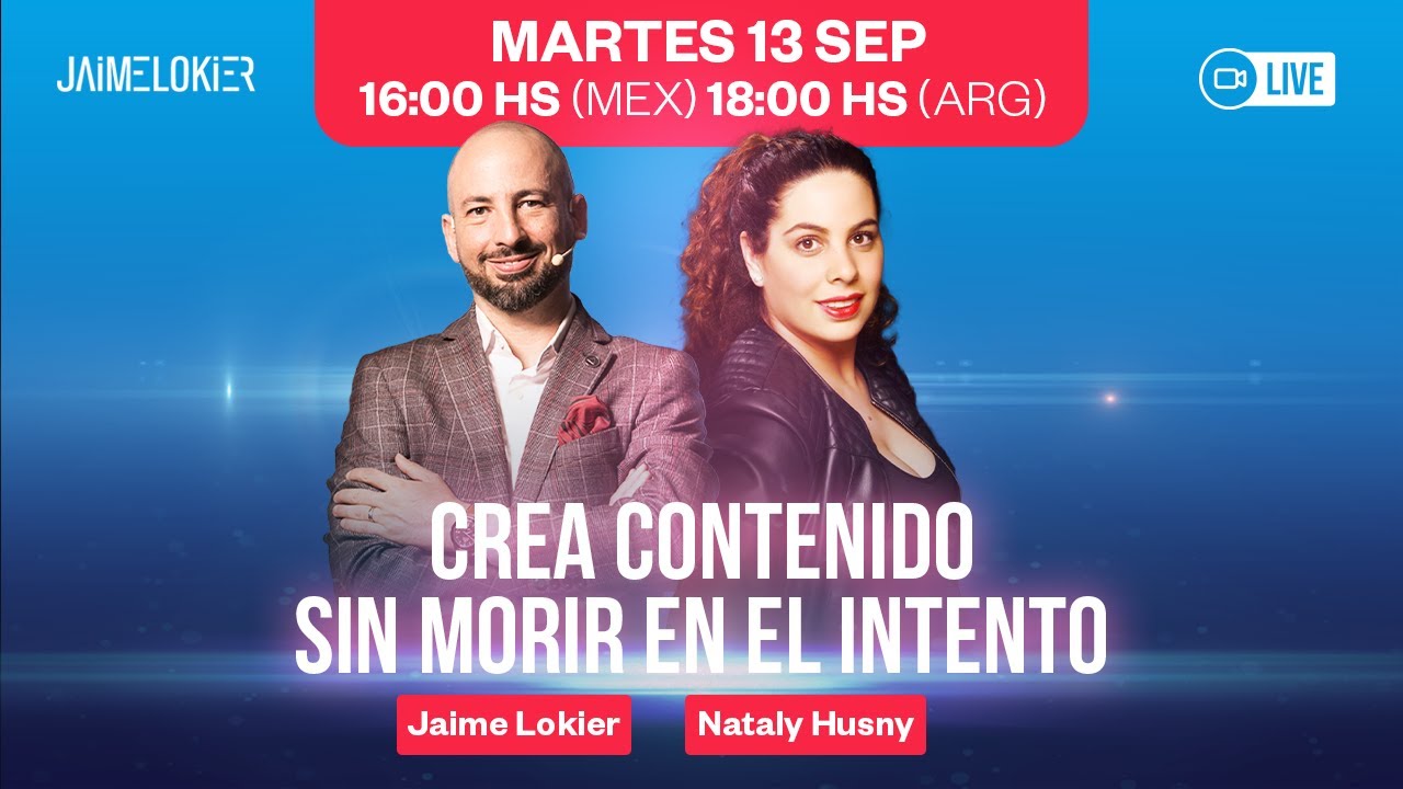 Como crear contenido sin morir en el intento con Nataly Husny