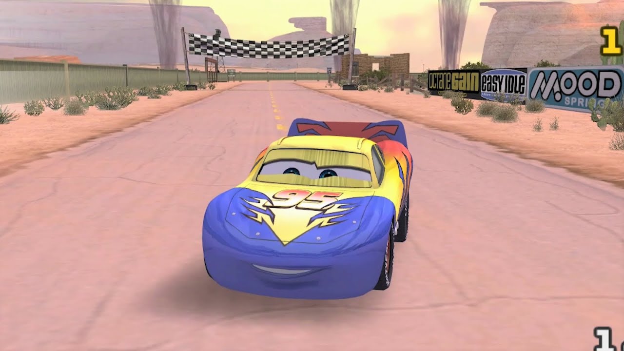Cars Mater-National Championship - Wii Gameplay (4K60fps)