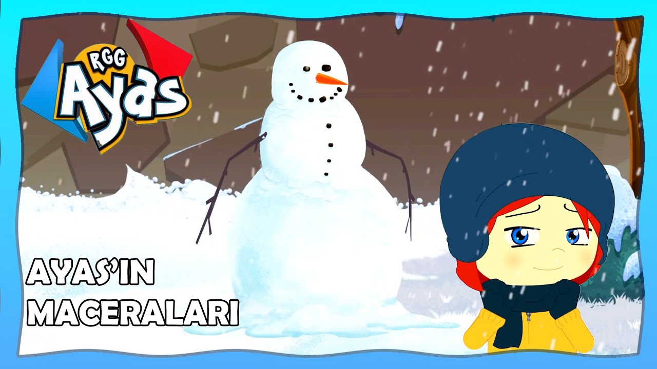 Kardan Adam ve Uçan Havuç ⛄❄️- RGG Ayas' ın Maceraları #53 #eğitici