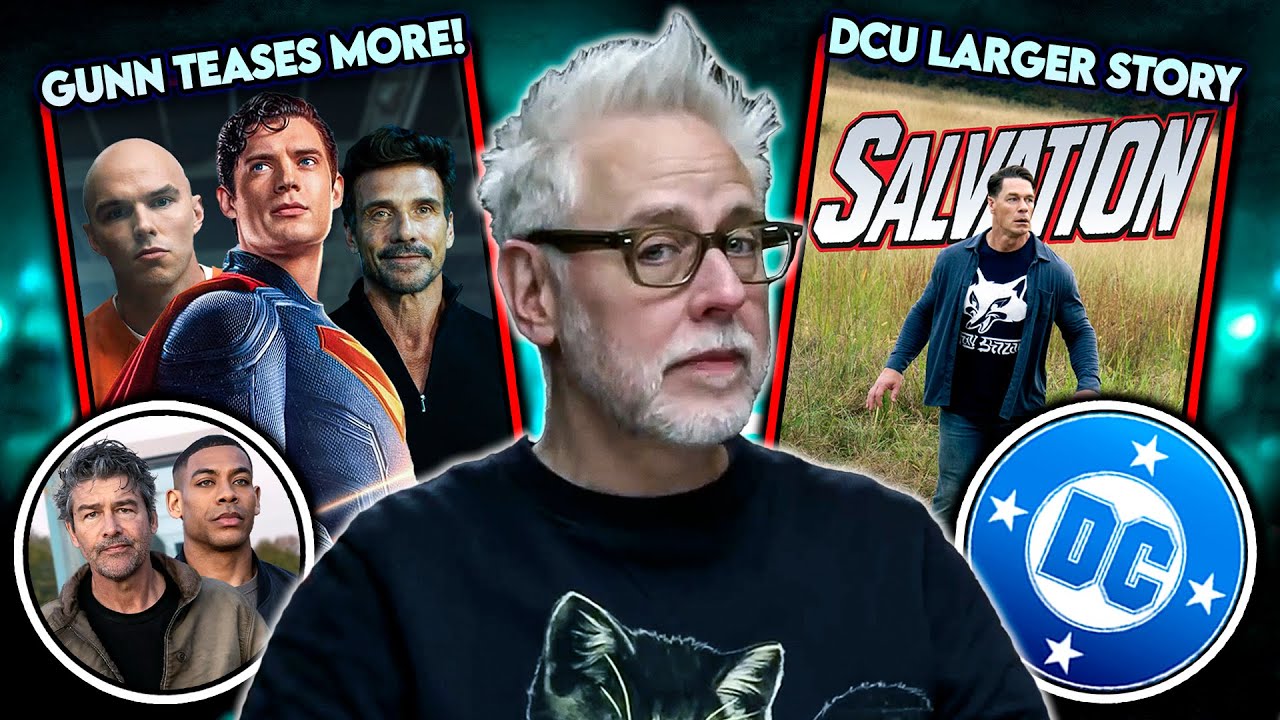 Джеймс Ганн намекает на будущее киновселенной DC &mdash; &laquo;Спасение&raquo;, &laquo;Фонари&raquo; и &laquo;Большая история&raquo;!