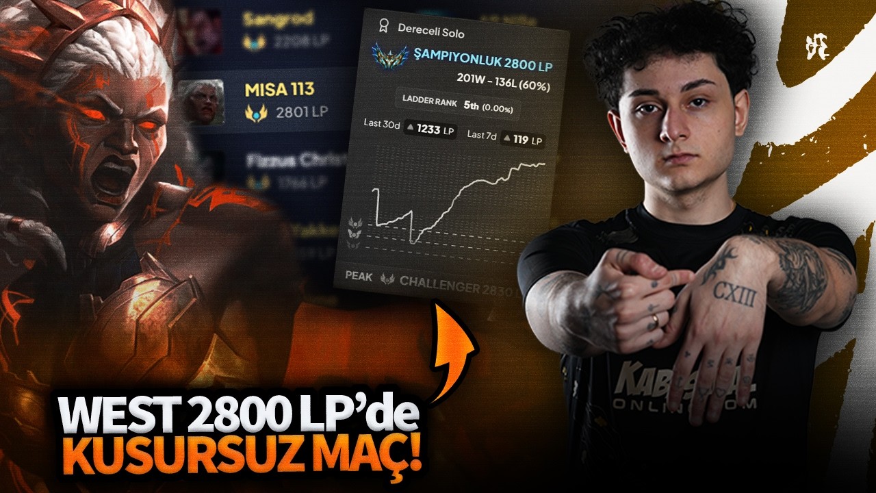WEST 2800 LP'de KUSURSUZ MA&Ccedil;! | MISA 113