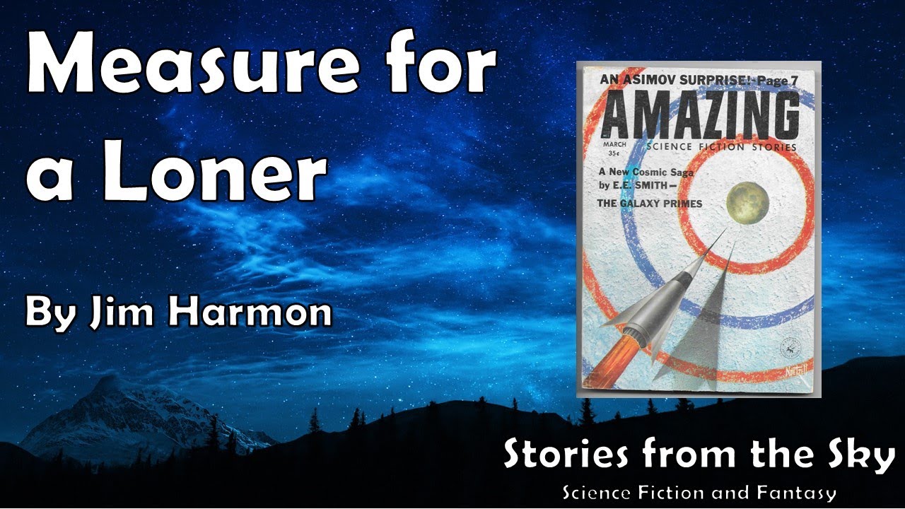 PSYCHOLOGICAL Sci-Fi Read Along: Measure for a Loner - Jim Harmon | Bedtime for Adults