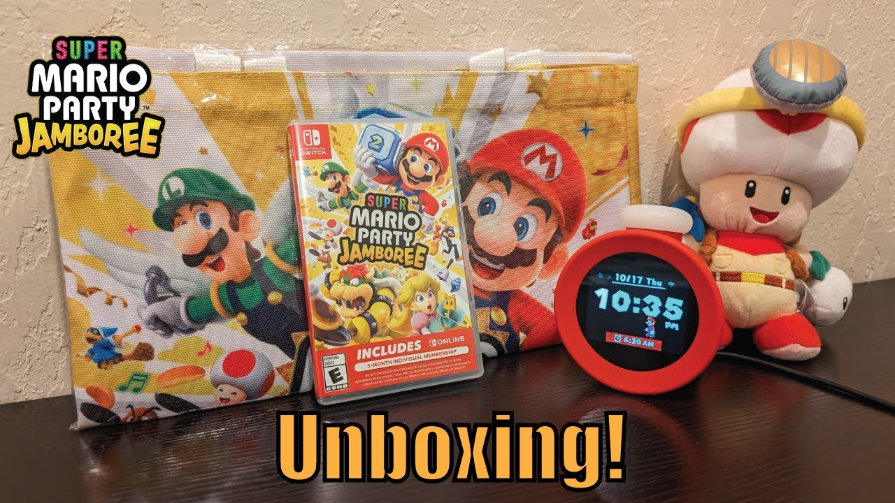 Time for the Biggest Mario Party Yet! | Super Mario Party Jamboree Unboxing!