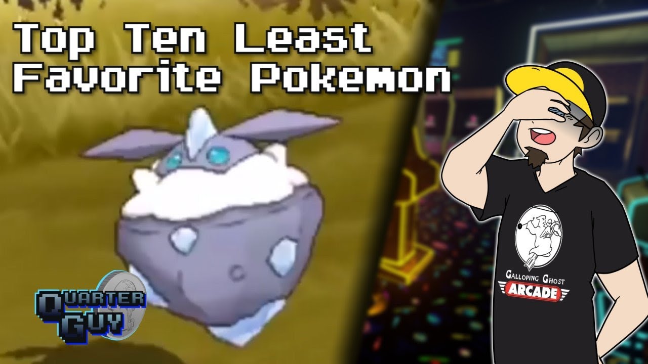 Top Ten Least Favorite Pokémon