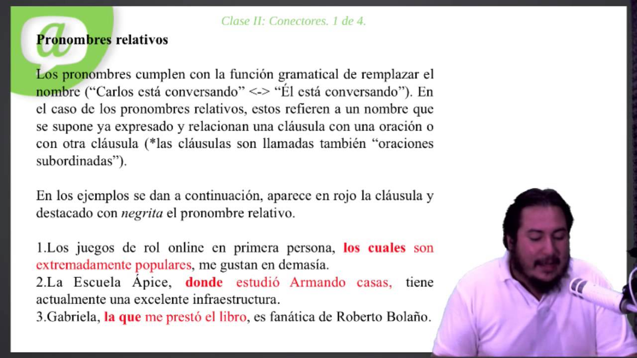 Clase 2 PSU Lenguaje 2015: Conectores I