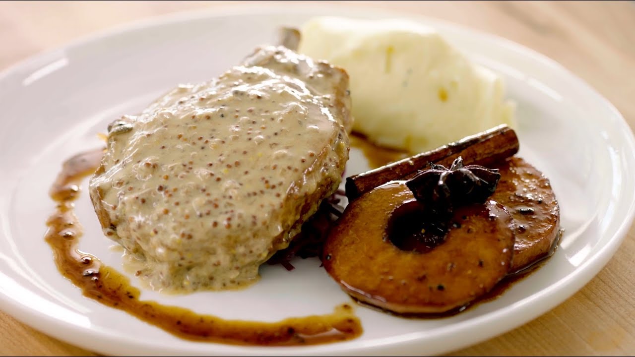 〈拉姆齊上菜〉完美香煎豬排配焦糖蘋果│Pan Seared Pork Chop│Gordon Ramsay