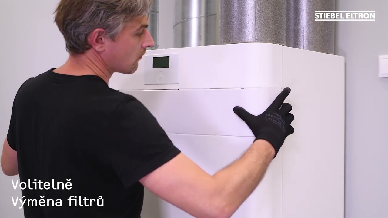 Instalace centrální rekuperační jednotky VRC-W 450/600 (E) Premium l STIEBEL ELTRON