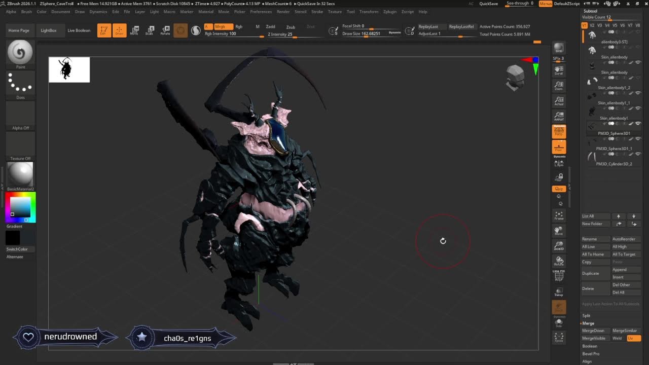 [EN] Time to Dynamesh and paint!