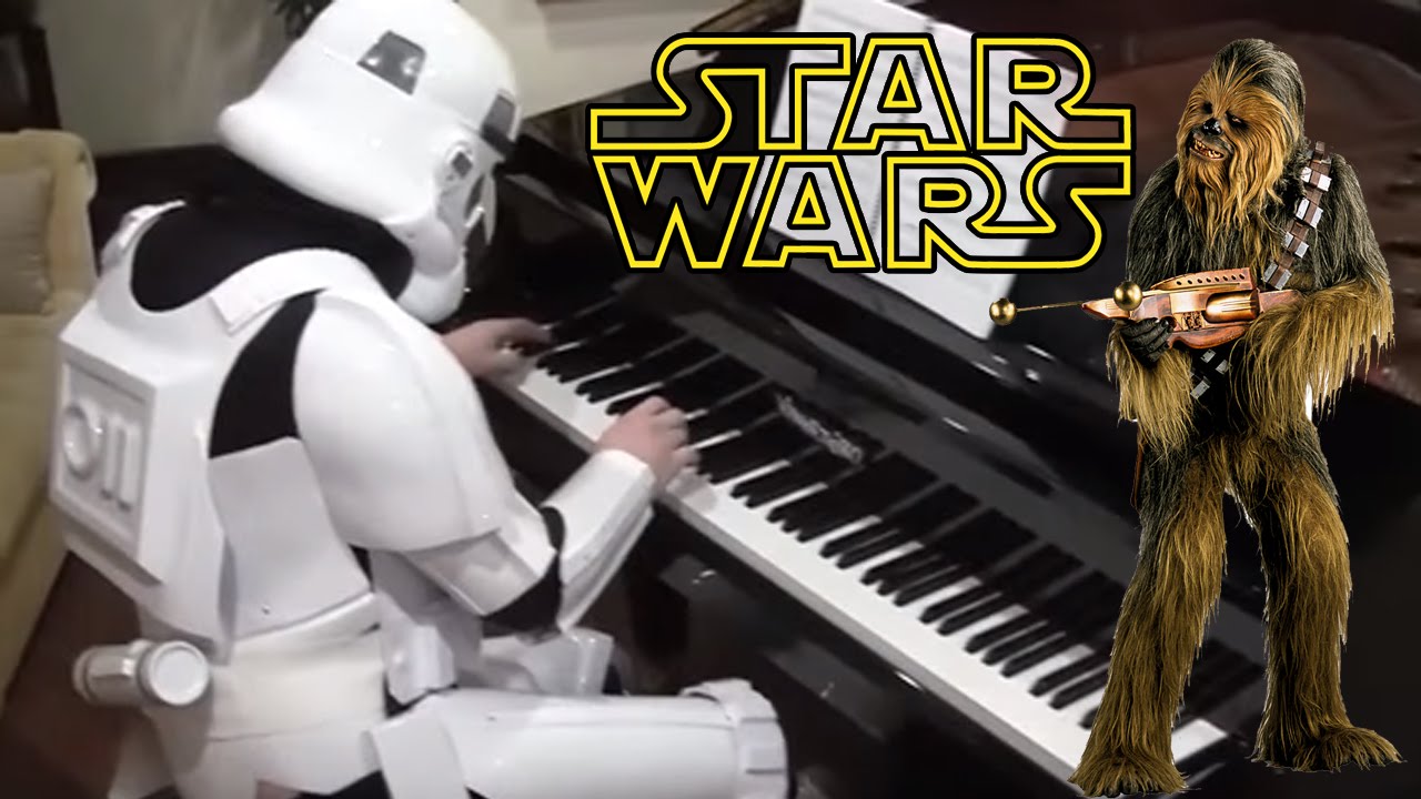 Star Wars Throne Room and Ending Title on Piano