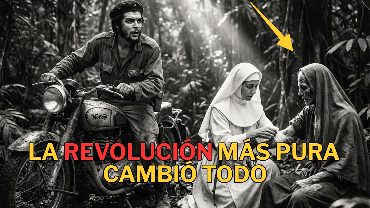Che con Motocicleta Rota Llegó Donde NADIE Va Voluntario --- Lo Que Monja Le Dijo Cambió LatAm