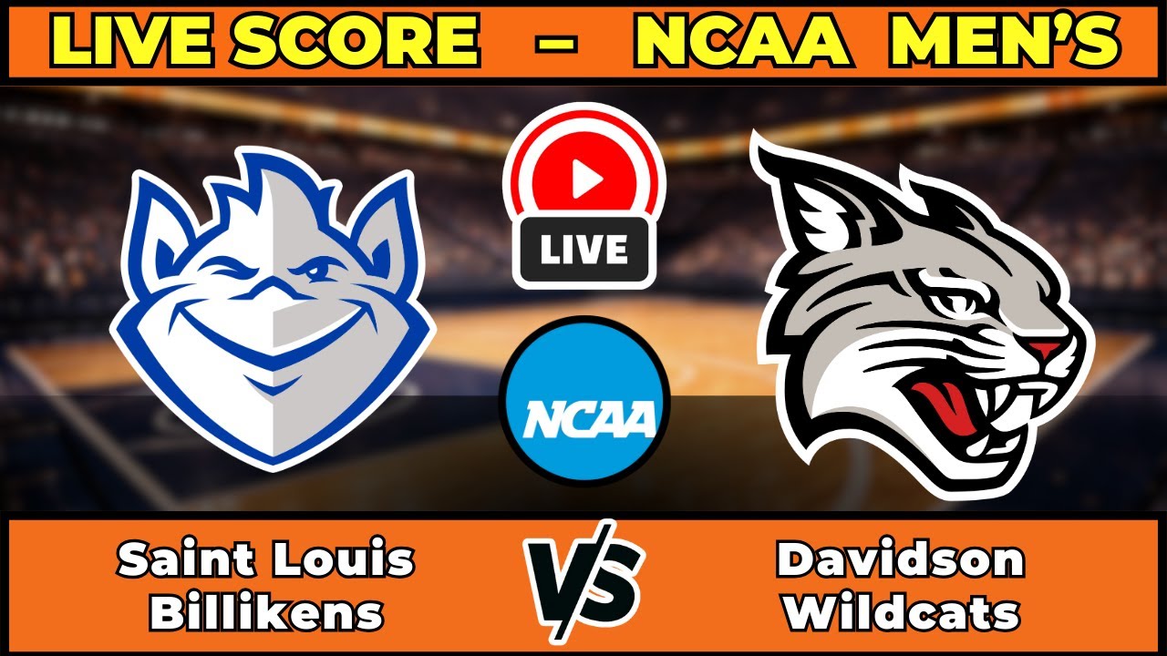 🔴 LIVE: Saint Louis at Davidson | NCAAM Men's Basketball Scoreboard | Feb 3 | A-10 Hoops Night