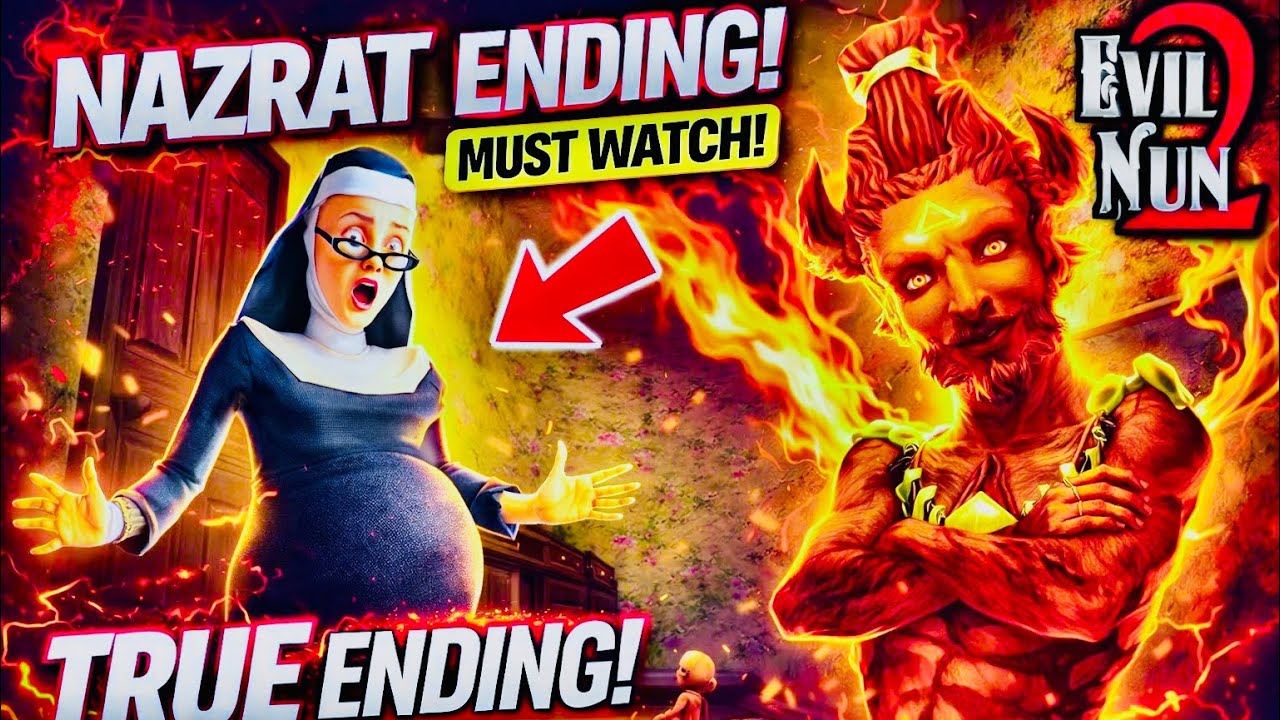 EVIL NUN 2 – | NAZRAT TRUE ENDING | HARD MODE