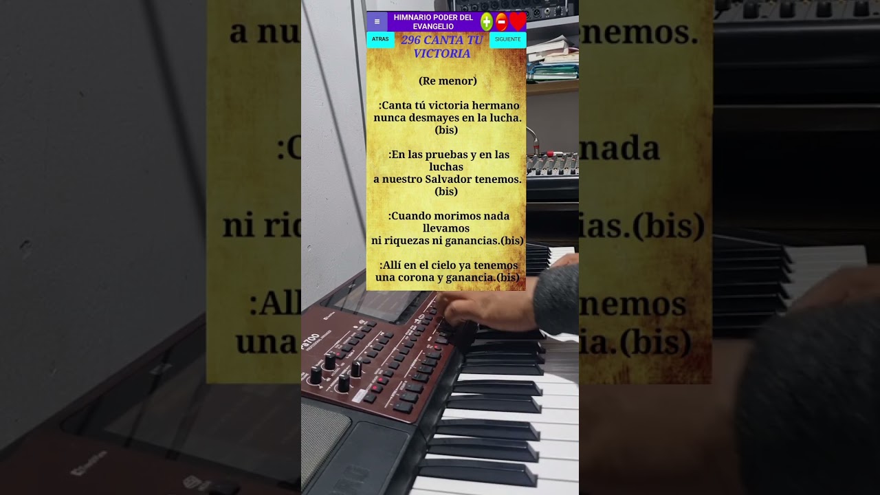 Canta tu voctoria pista