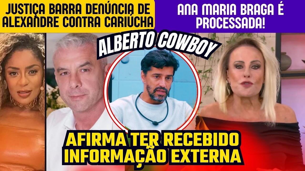 🔴  BBB: Jonas e Caubói GANHAM PROVA DO LÍDER; Ana Mais Braga processada; Alexandre Correa x Cariucha