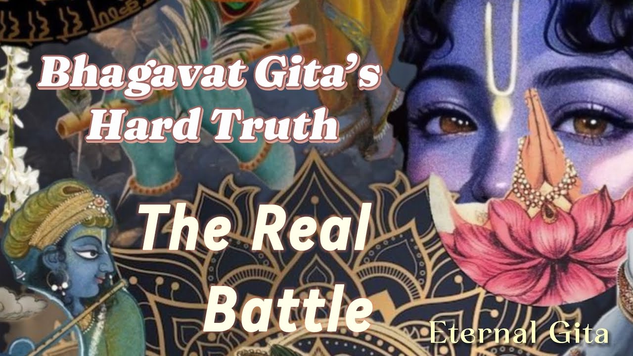The Real Battle | Inner War, Eternal Victory ✨️ | Bhagavad Gita's lesson 🪷🦚 