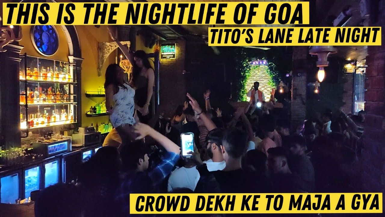 Latest Video Of Tito's Lane Goa | Nightlife Of Goa Is Back | Goa Vlog | Night Tour