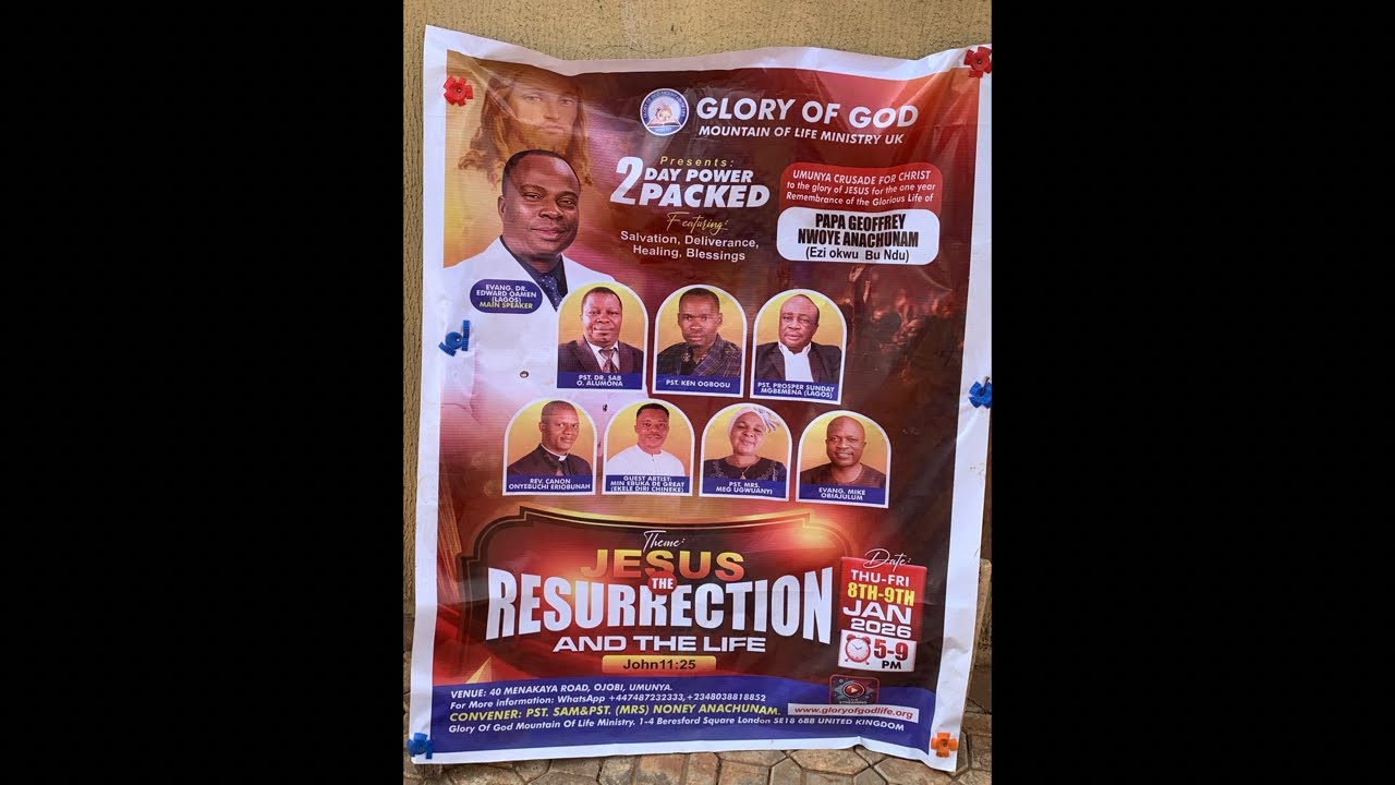 Live Crusade in memory of Pa Anachunam.