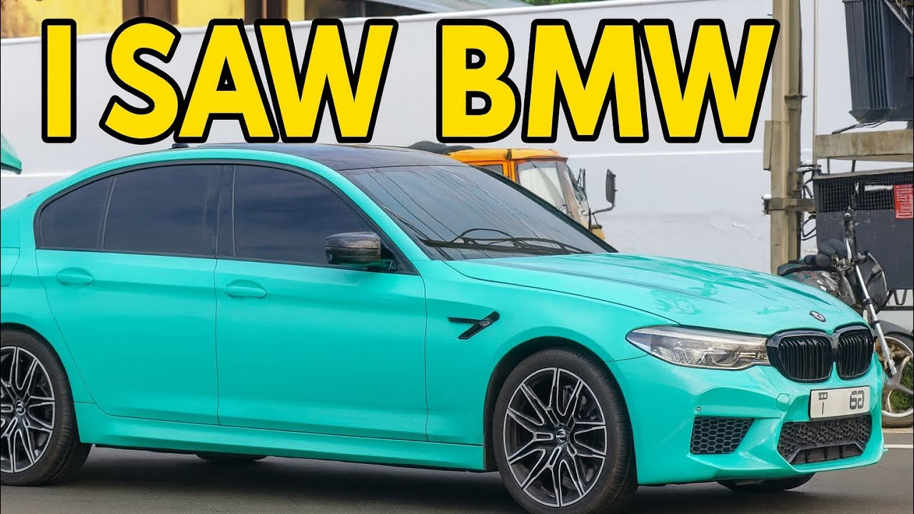 റോഡിൽ കണ്ട BMW 😱 ഇത്ര സ്റ്റൈലുള്ള കളർ 처음 | BMW Car Spotting Malayalam | Day 2/365