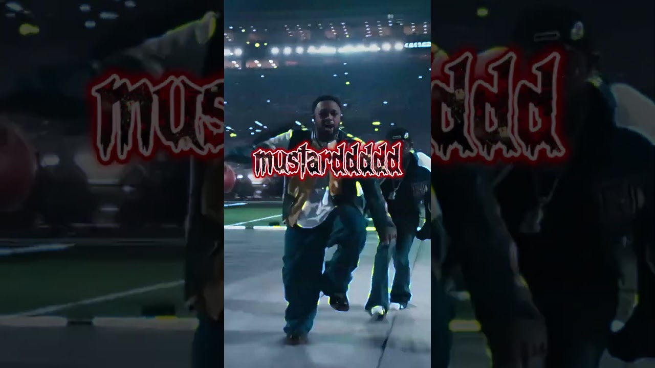 Kendrick Lamarr Perform TV OFF at superbowl