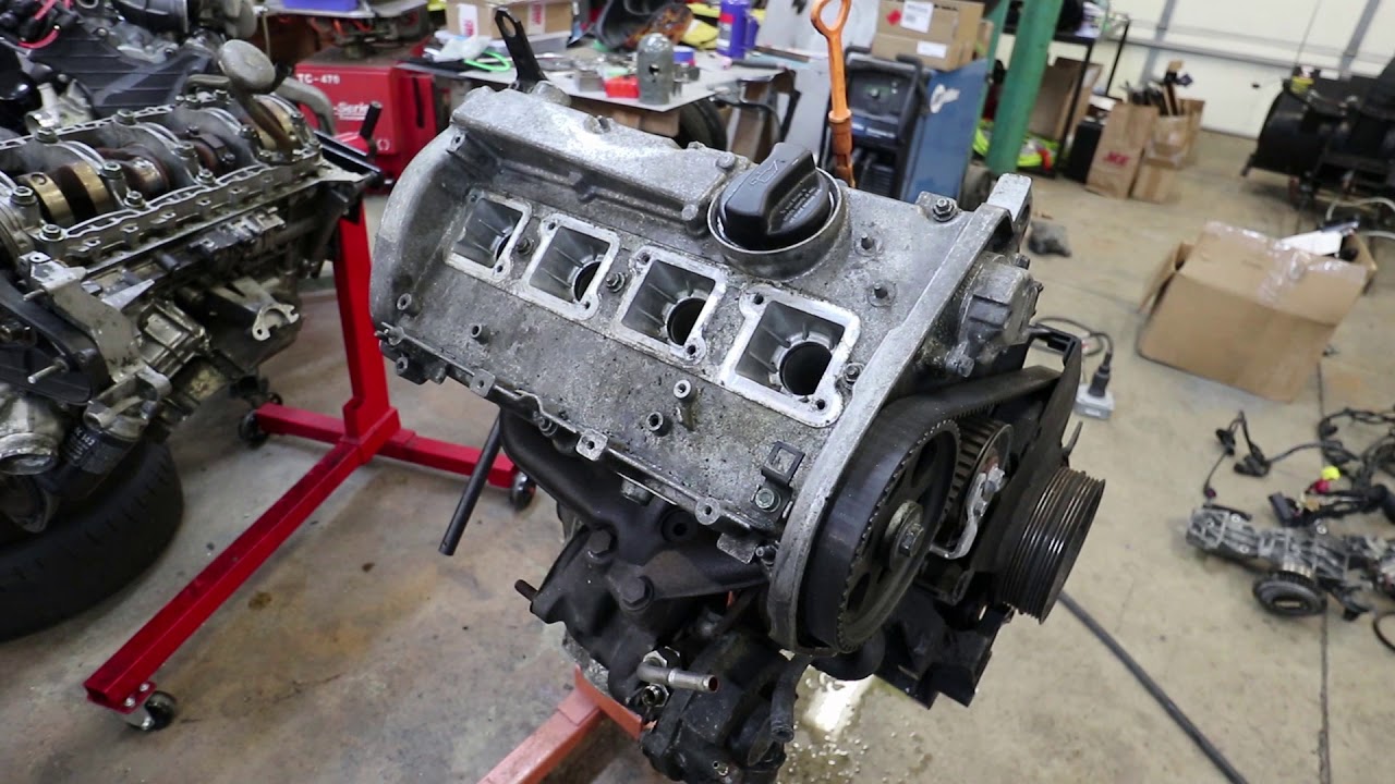 Disassembly and description of VW Audi 1.8T engine