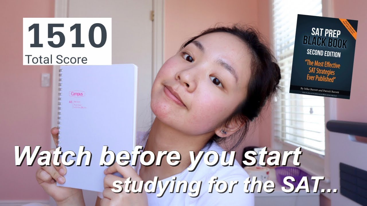 How I got a 1500+ | how to self study for the SAT | best SAT prep books 2020