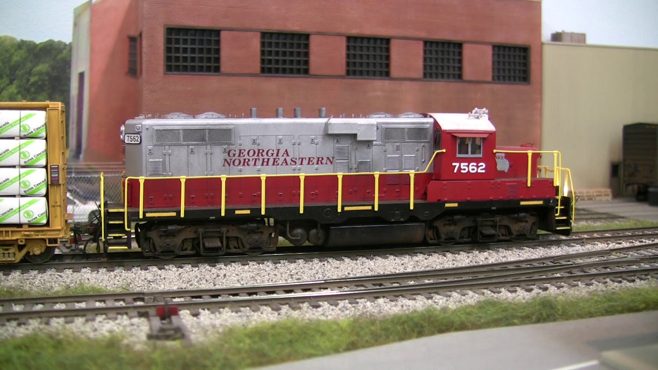 Thomas Klimoski's Georgia Northeastern Model RR February 2019 Layout Update