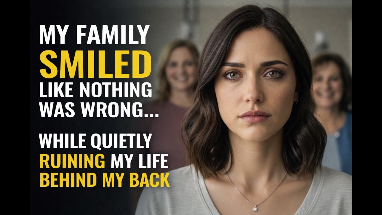 my family Smiled Like Nothing Was Wrong… While Quietly Ruining My Life Behind My Back”