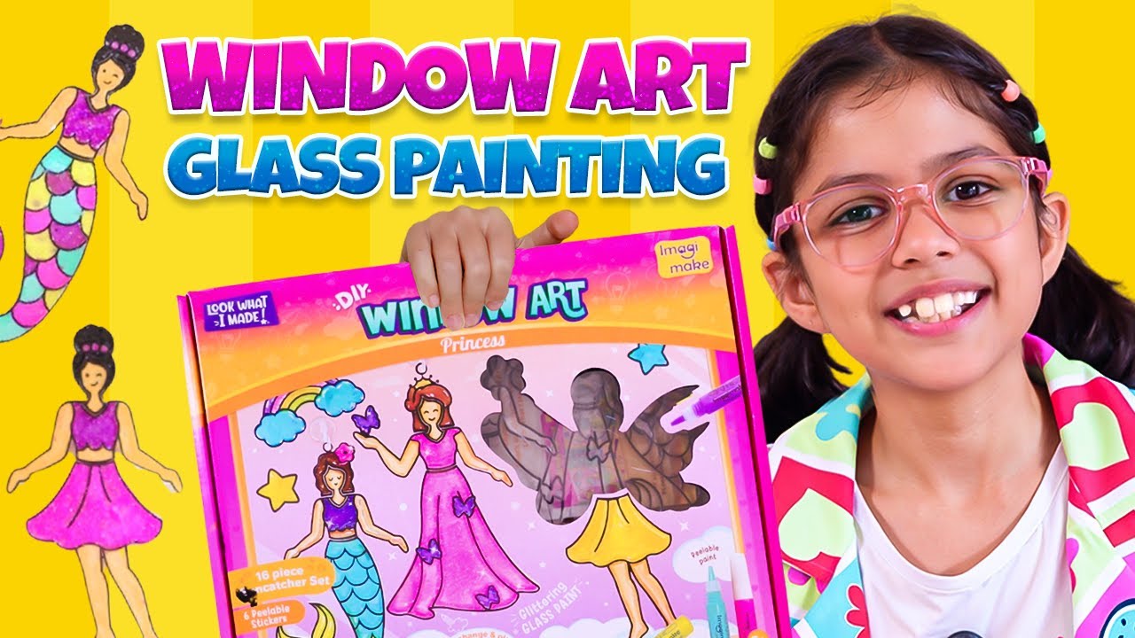 Let's Do Magic on Glass 🎨 DIY Window Art & Craft for Kids | Adi Connection