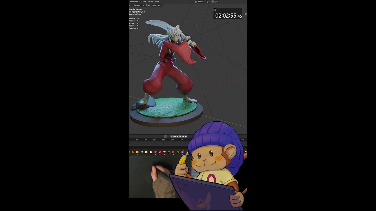 🐒💀 Escultura rápida en vivo 🔥