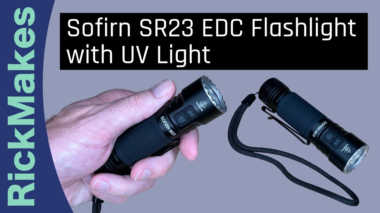 Sofirn SR23 EDC Flashlight with UV Light