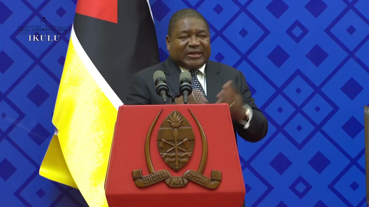 RAIS SAMIA NA RAIS NYUSI WAKIZUNGUMZA NA WAANDISHI WA HABARI, IKULU DAR ES SALAAM