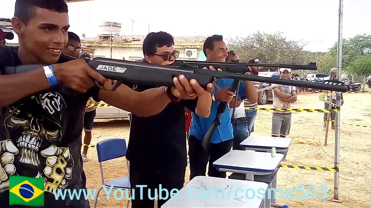 VÍDEO 2/ SEGUNDO TORNEIO  DE CARABINA DE PRESSÃO NA ALDEIA TRAVESSÃO DO OURO