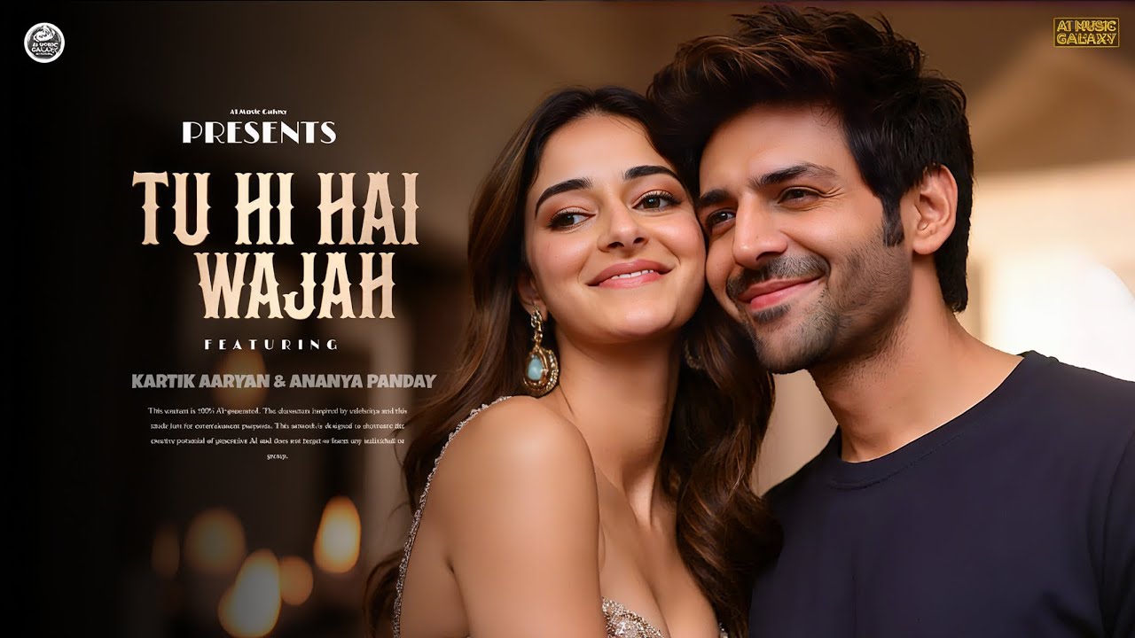 Tu Hi Hai Wajah Song | Kartik Aaryan | Ananya Panday | Fan Song With Ai Version