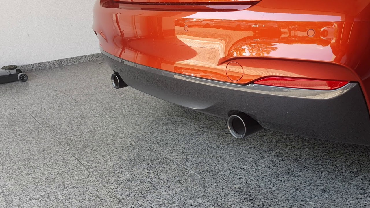BMW M240i HJS Downpipe 300 Zeller Kat Sound