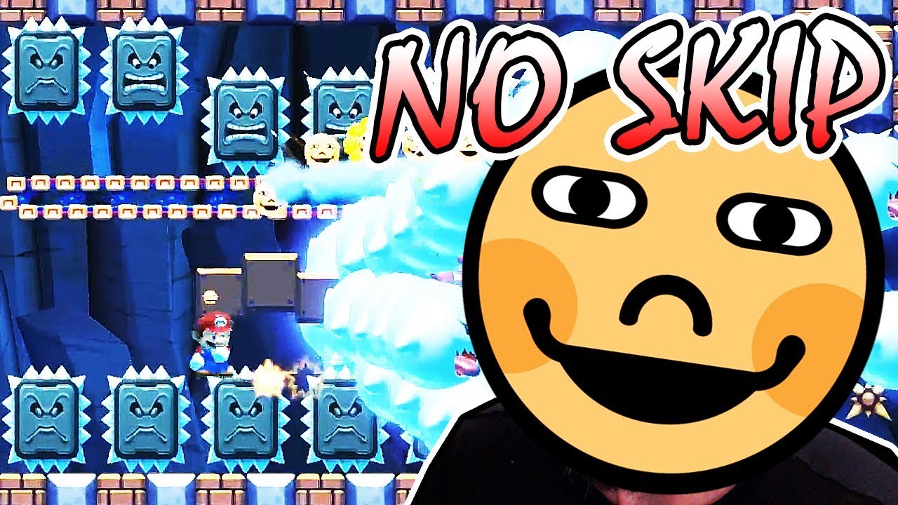 COMPLETING A LEVEL WITH .02 SECONDS LEFT // Super Mario Maker SUPER EXPERT No Skip [#14]
