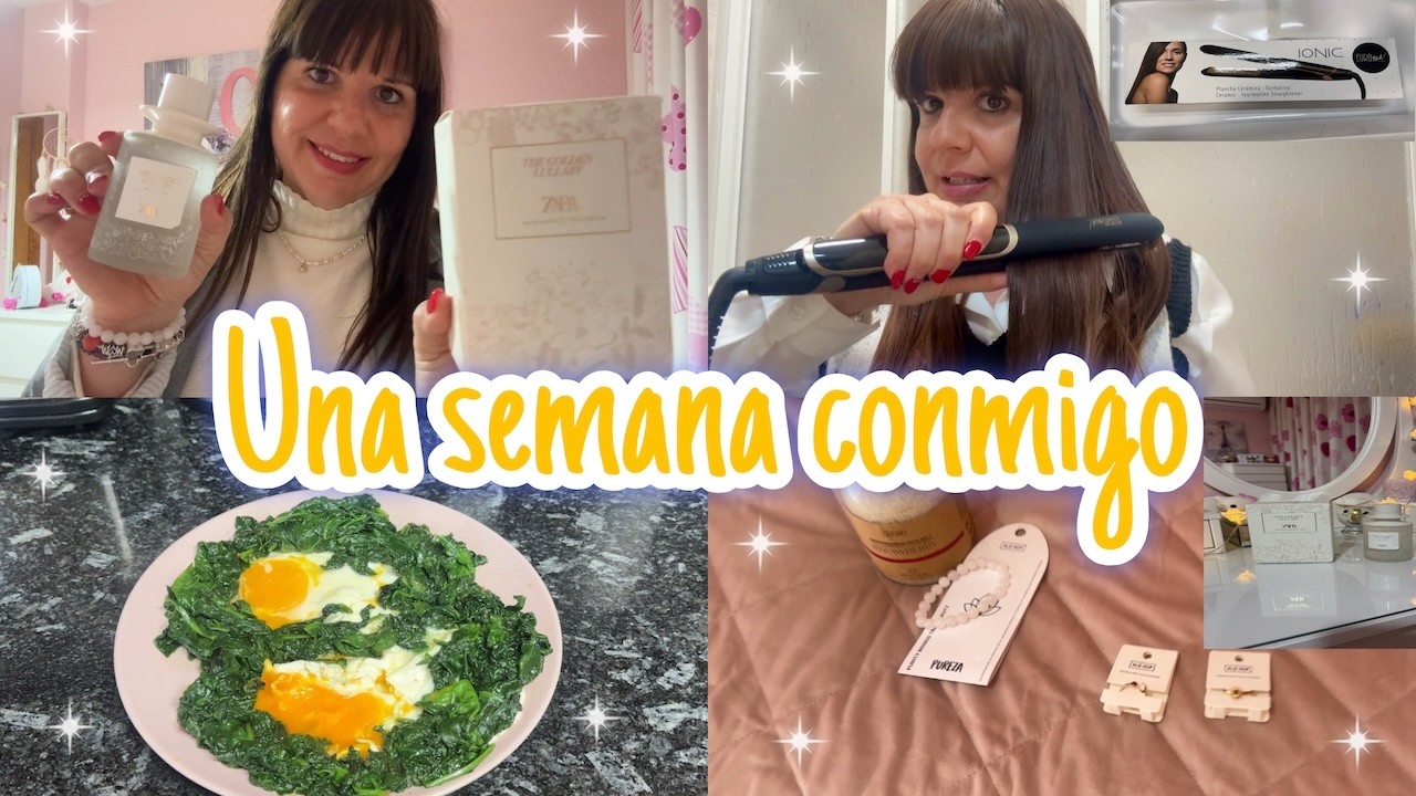 VLOG/ ACTUALIZACIÓN DE LA DIETA🥗 PERFUME CON OLOR A LIMPIO 🫧DE ZARA Y PLANCHA PELO BUENA Y BARATA