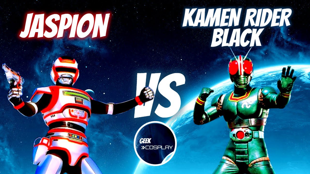 Quem Vence A Super  Batalha Tokusatsu? O Fantástico Jaspion VS Kamen Rider Black