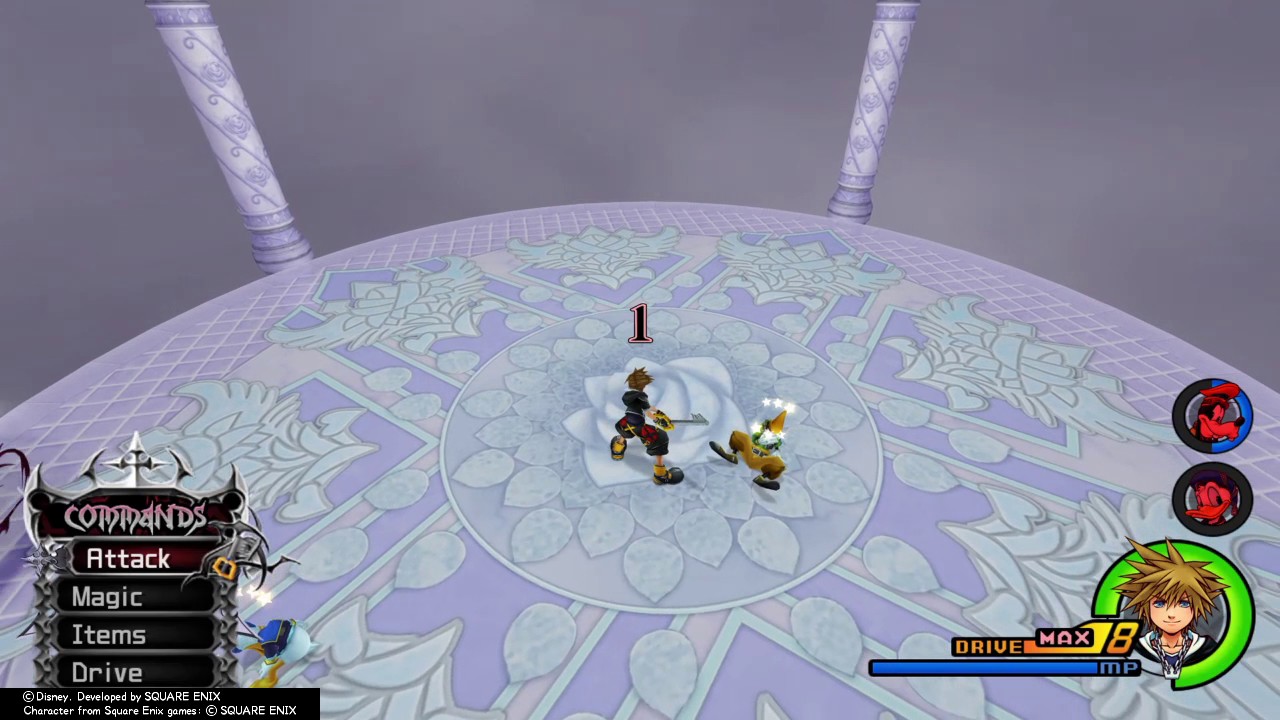 Kingdom Hearts 2 Final Mix HD (PS4) - Data Marluxia No Damage (Level 1 Critical Mode)