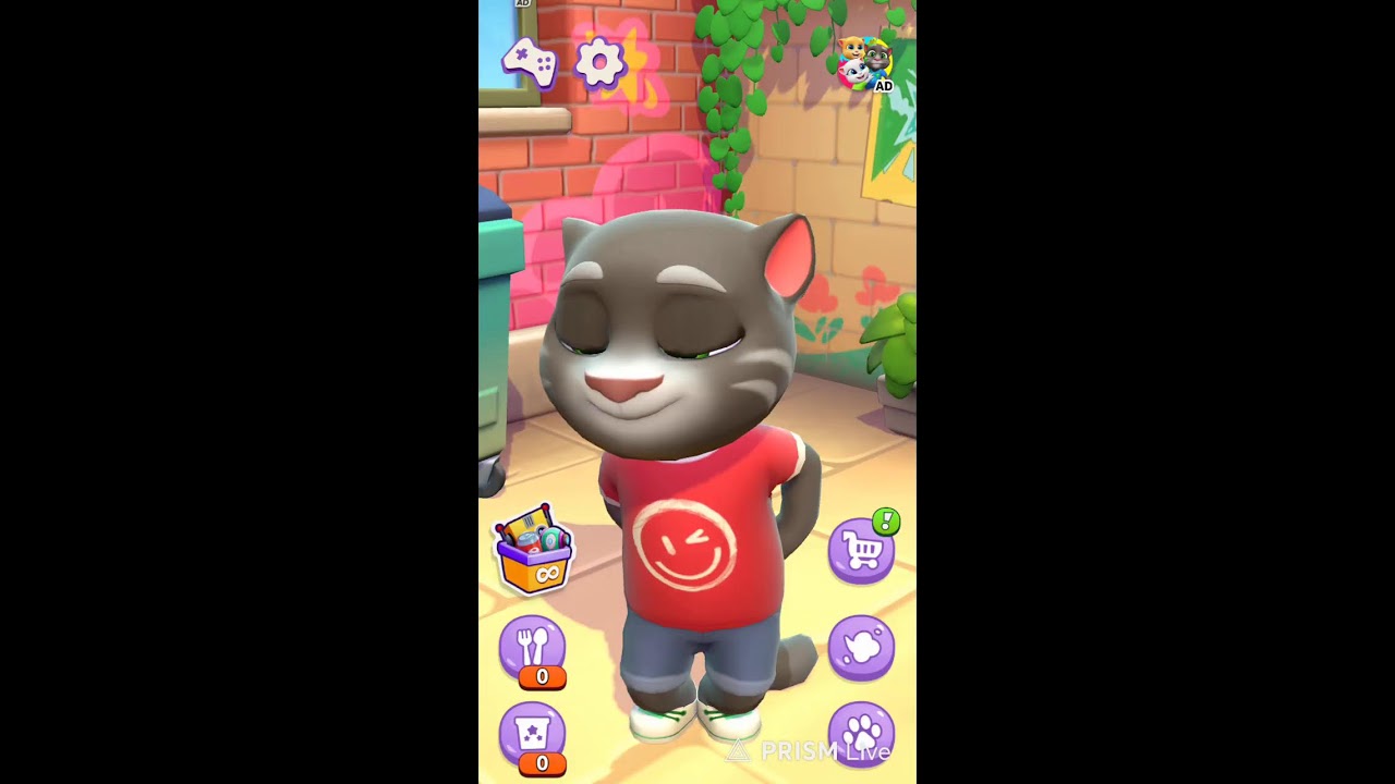 my talking tom😅 #shortsluveyoutube #youtubelive