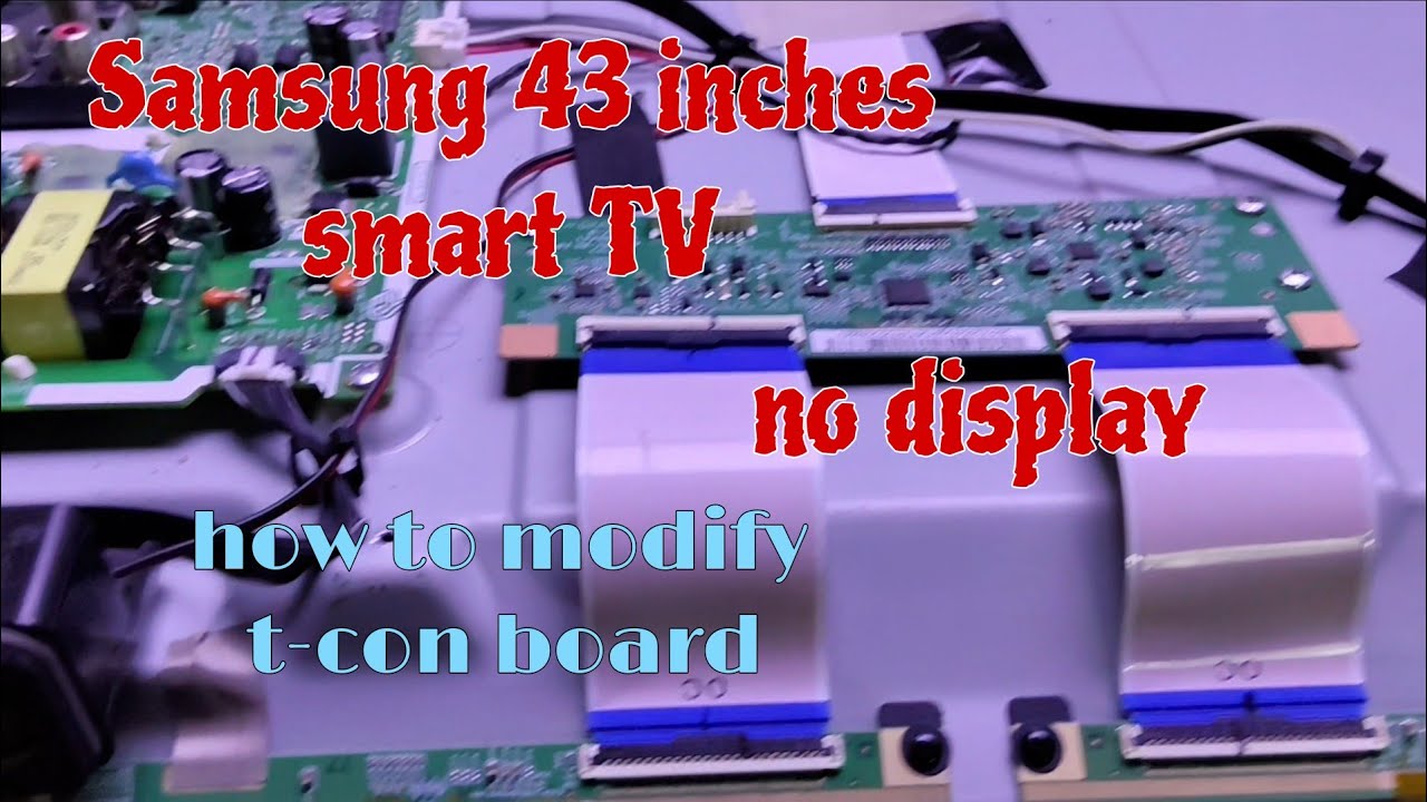 Paano ayusin Samsung 43 inches smart TV no display.