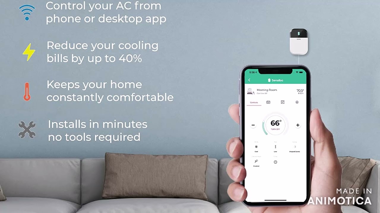 best amazon gadget Sensibo Sky, Smart Home Air Conditioner System