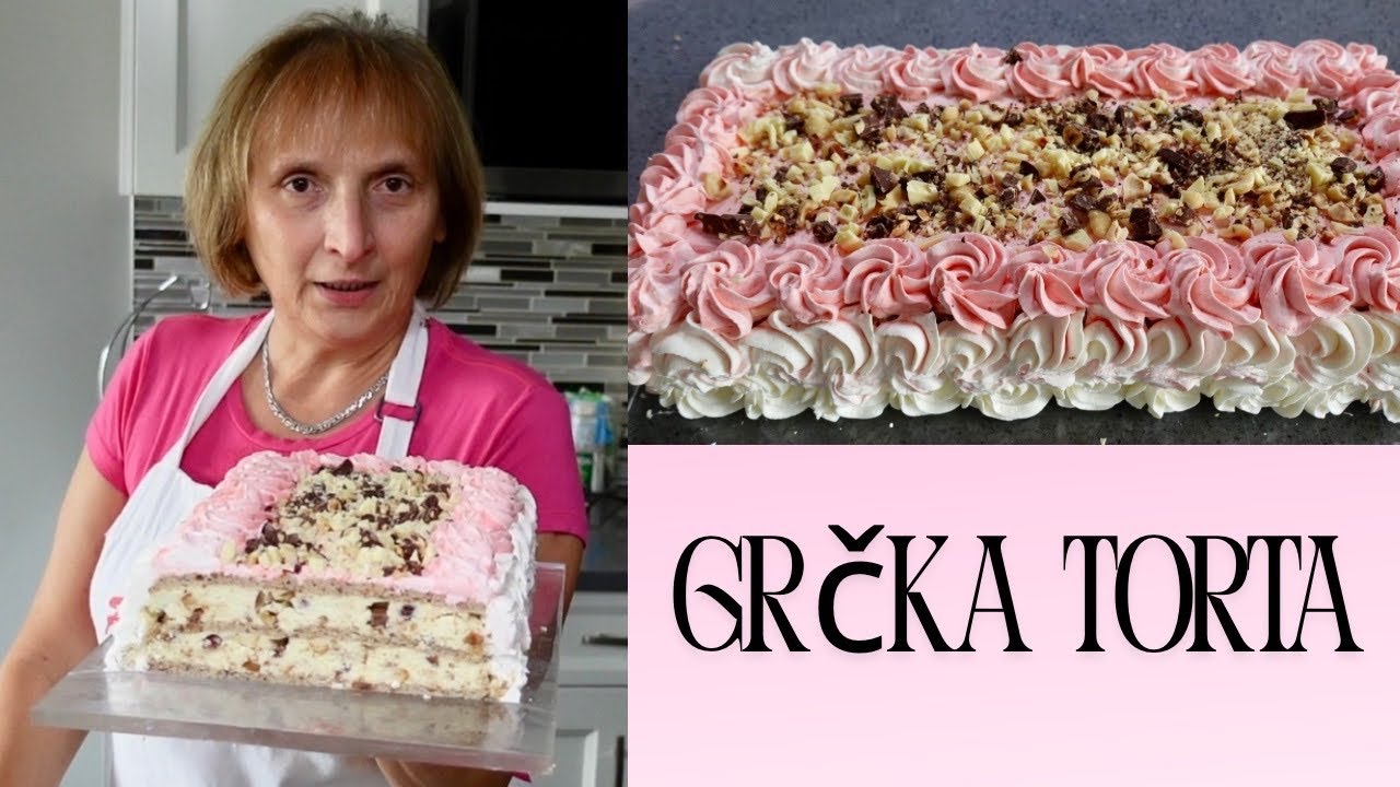 GRČKA TORTA, SUPER KREMASTA I UKUSNA TORTA