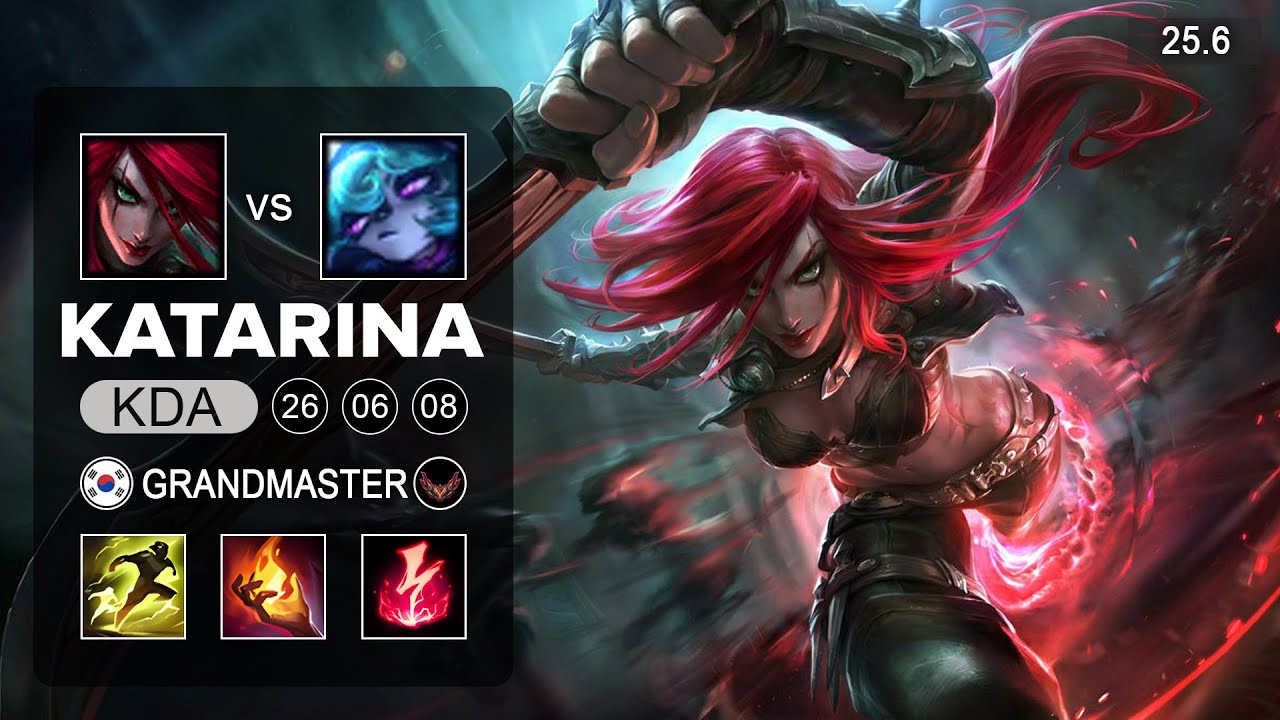 Katarina vs Vex Mid - KR Grandmaster - Patch 25.6 Season 15