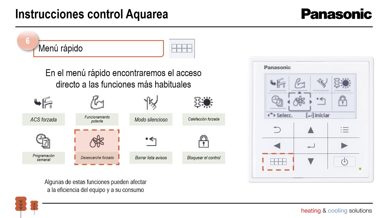 ES – Aquarea Control Large